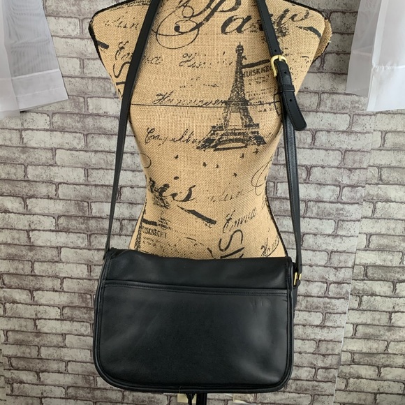 ❌SOLD❌Coach leather messenger /saddle bag - Picture 5 of 11